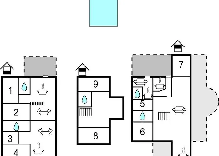 בית נופש 9 Bedroom In Tribunj
